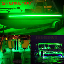 Green LED Boat Light Strip Deck Waterproof 12v Bow Trailer Pontoon Lights Marine, used for sale  Rowland Heights