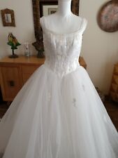 Bridal Originals Wedding Dress Gown - Beaded and Tulle - Size 6 for sale  Shipping to South Africa