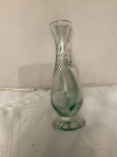 Vase glass single for sale  LEICESTER