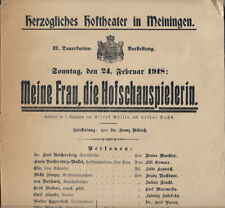 Meiningen 1918 plakat gebraucht kaufen  Meiningen