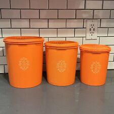 Tupperware orange vintage for sale  Arcola
