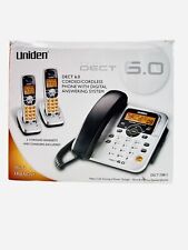 Uniden Digital Dect 6.0 2 Cordless Handsets and Phone w/Digital Answering System for sale  Shipping to South Africa