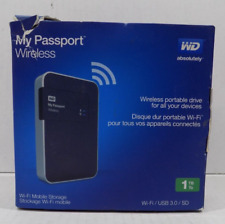 WD My Passport Wireless 1 TB Wi-Fi Mobile Storage-New In Open Box for sale  Shipping to South Africa