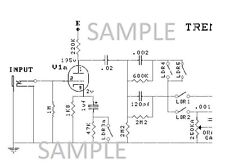 Mesa/Boogie Tremoverb amplificador de tubo retificador duplo diagrama eletrônico esquemático comprar usado  Enviando para Brazil