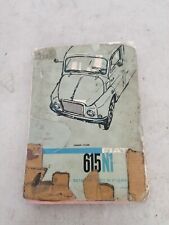 Fiat 615 catalogo usato  Palermo