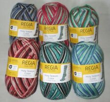 (61€/kg) 100 gr REGIA HOLY SEASON COLOR lana para calcetines 4x/4 hilos modelo. segunda mano  Embacar hacia Argentina