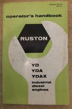 Ruston hornsby yda for sale  BRIDPORT