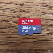 Used, 256GB Sandisk Ultra Micro SD Card for sale  Shipping to South Africa