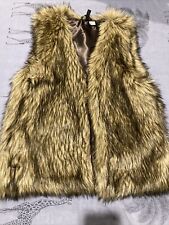 Fur gilet size for sale  WALLINGTON