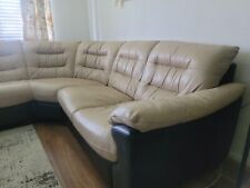 large leather corner sofa for sale  BIRMINGHAM