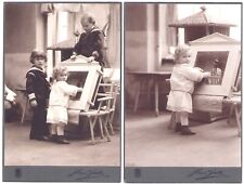 Zabawa dzieci-1914 ATELIER HANS SEITZ WIEN- FORMAT 11 x 16,5 cm na sprzedaż  PL