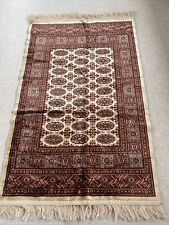 red cream rug for sale  LYMM