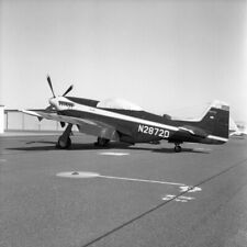 NA P-51d Mustang, N2872D, em Napa, em 1966, GRANDE tamanho NEGATIVO comprar usado  Enviando para Brazil