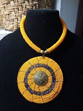 Big Orange Necklace, used for sale  Shipping to South Africa
