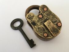 Lock vintage brass d'occasion  Expédié en Belgium