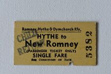 Railway ticket romney for sale  REDCAR