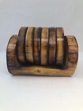 Log wood coaster for sale  Rochester