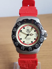 Tag Heuer Formula 1 371.513 relógio masculino, na caixa com ambas as pulseiras! Excelente anos 80 comprar usado  Enviando para Brazil