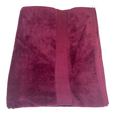 Toalla de baño grande vino tinto borgoña toalla de baño de algodón toalla de 30""x48, usado segunda mano  Embacar hacia Argentina
