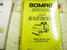 Bomag bw100ad bw120ad for sale  Minerva