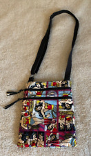 DC Wonder Woman Crossbody Bag Purse Cloth Comics for sale  Shipping to South Africa