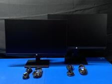 Lot of 2 HP P24VB G4 24' FHD HDMI 1920X1080 IPS LED Backlit Monitor With Stand for sale  Shipping to South Africa