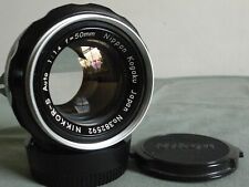Nikkor auto 50mm for sale  LONDON