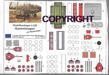 Kleiner modellbaubogen gummiwa gebraucht kaufen  Huchting