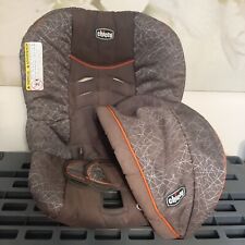 Chicco Keyfit 30 Infant Car Seat Fabric Canopy Cover Replacement Brown & Orange for sale  Shipping to South Africa