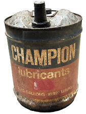Champion lubricants vintage for sale  Brashear
