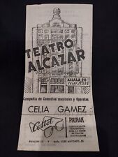 Programa Teatro Alcazar "Spain" comprar usado  Enviando para Brazil