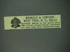 1884 meneely company for sale  Madison Heights