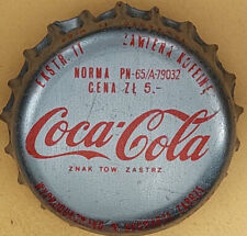Alter Kronkorken Coca-Cola, Randschrift, Polen gebraucht, usado comprar usado  Enviando para Brazil