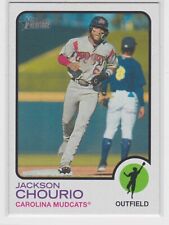 2022 Topps Heritage MiLB JACKSON CHOURIO Milwaukee Brewers Carolina Mudcats #23 comprar usado  Enviando para Brazil