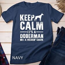 Camiseta unissex engraçada Doberman arte masculina feminina Doberman Pinscher Dog Walker comprar usado  Enviando para Brazil