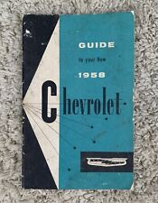 Vintage chevrolet 1958 for sale  Savage
