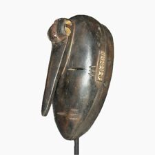 African Mask Guro Mask Wood Hand Carved Wall Hanging Home Décor-655 for sale  Shipping to South Africa