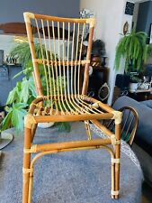 Bamboo chair retro for sale  Shipping to Ireland