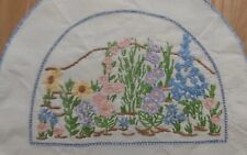 Vintage embroidered teapot for sale  HALESOWEN