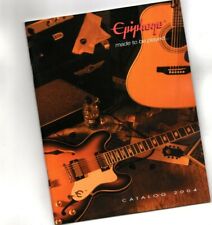 2004 EPIPHONE Catálogo/Folheto: Les Paul,Zakk Wylde,Lennon,GOTH,Archtop,BASS,Vee comprar usado  Enviando para Brazil