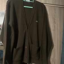 Brown lacoste cardigan for sale  WALSALL