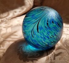 Vintage glass paperweight for sale  LONDON