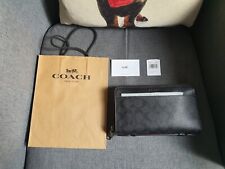 Coach charcoal double for sale  LONDON