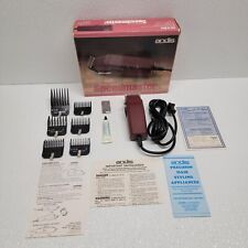 Vintage Andis Professional Speedmaster Hair Clippers Burgundy - RARE - With Box for sale  Shipping to South Africa