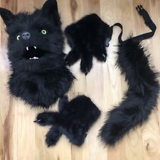 Realistic black wolf for sale  Meridian