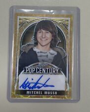 Mitchel Musso 2024 Leaf Pop Century GOLD SCOPE Auto # 1/1  Hannah Montana for sale  Shipping to South Africa
