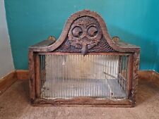 Antique Victorian Wood And Wire Bird Cage (Project) for sale  Shipping to South Africa