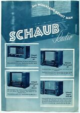 Schaub radiogeräte 1938 gebraucht kaufen  Deutschland