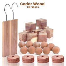 28pcs cedar wood for sale  GLASGOW