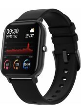 Smartwatch tela sensível ao toque com rastreador fitness e monitor de pressão arterial coração comprar usado  Enviando para Brazil